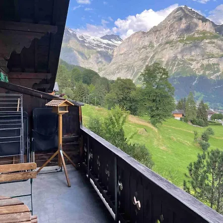 Lägenhet Surfers Horizon Loft With Balcony & Panoramic Views Grindelwald